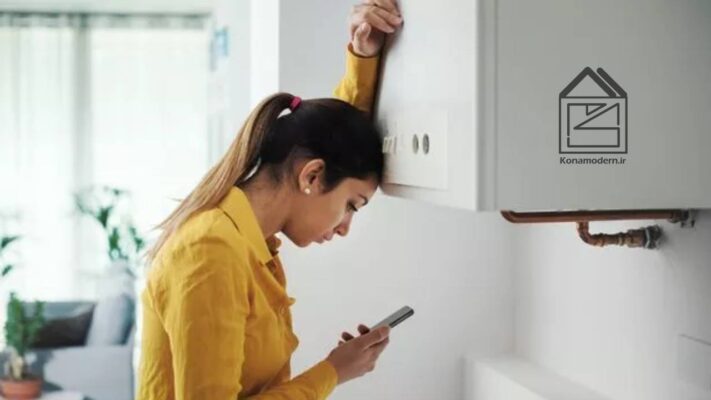 اب گرمکن پکیج روشن نمی شود