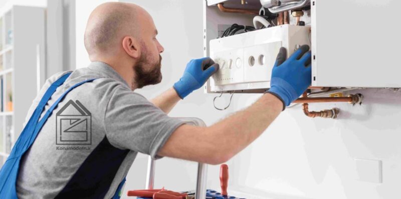 سرویس پکیج اب گرمکن موتور خانه تخفیف تابستان