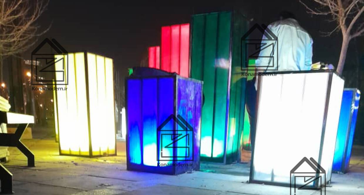 نورپردازی تزئینات عمومی نما